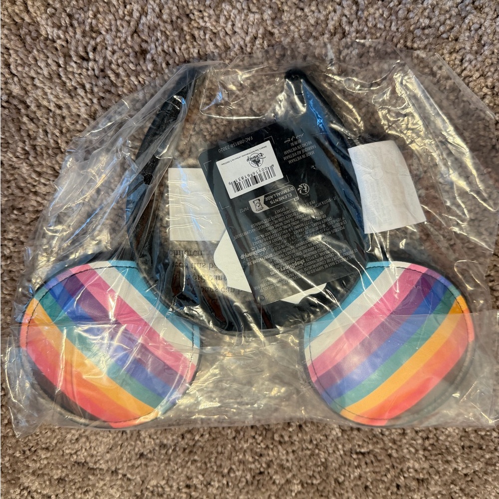 Rainbow Pride Mickey Ears